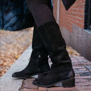 Beautiful Black Suede Boot